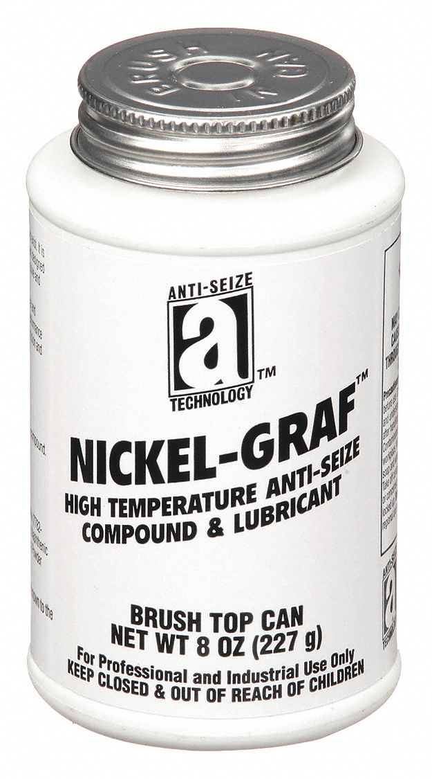 8 oz Container Size, BrushTop Can, General Purpose AntiSeize 23YA4613008 Grainger