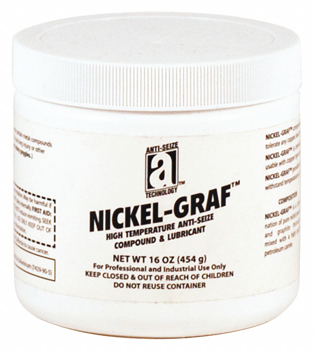 General Purpose Anti-Seize: 1 lb Container Size, Can, Nickel, Graphite,  13000, -300° to 2600°F