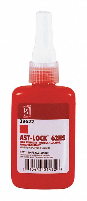 Threadlocker 50mL Bottle Red