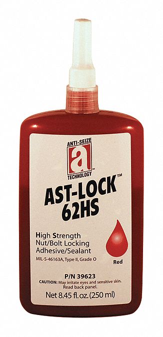 Threadlocker 250mL Bottle Red