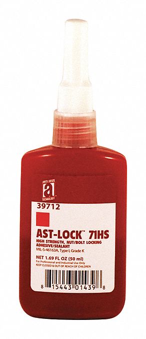 Threadlocker 50mL Bottle Red