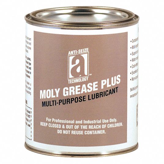 ANTI-SEIZE TECHNOLOGY, Moly-Grease Plus, 14 oz, Multipurpose Grease ...