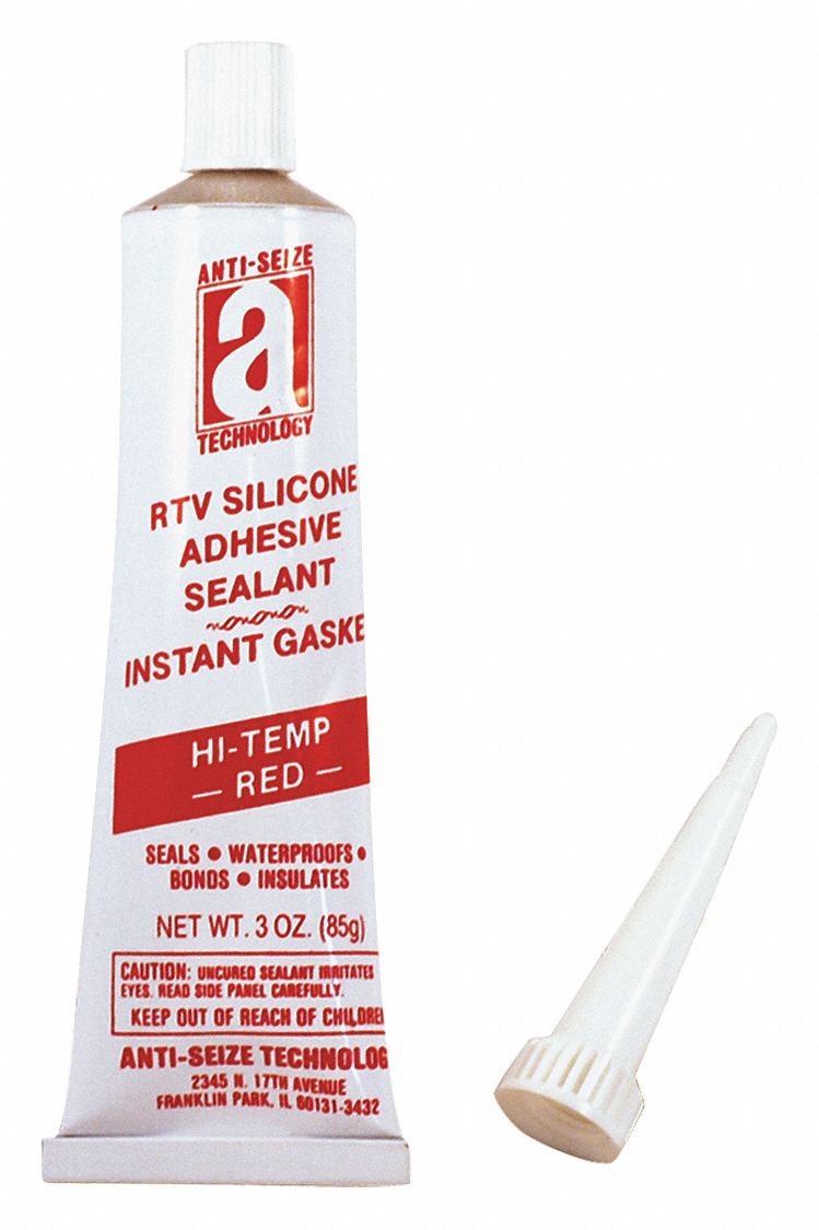 ANTISEIZE TECHNOLOGY Waterproof RTV Silicone Sealant, 500°F Temp