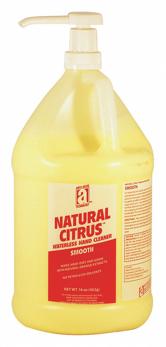ANTISEIZE TECHNOLOGY, Liquid, Pump Bottle, Hand Cleaner 23YC6049030