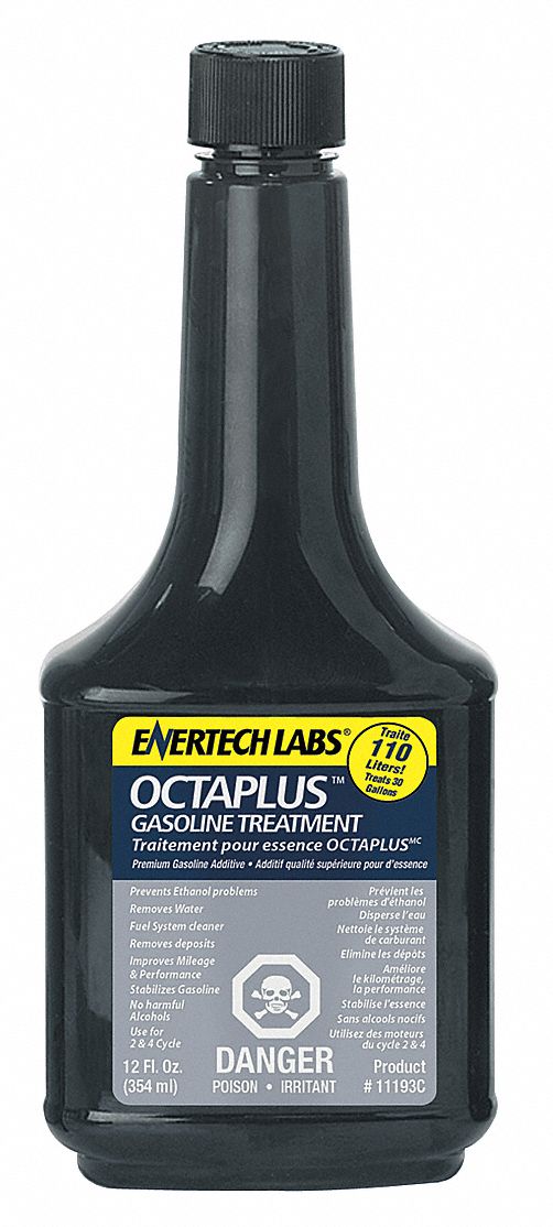 FUEL STABILIZER AND CLEANER, GASOLINE ADDITIVE, CORROSION PROTECTION, LIGHT AMBER, 3.79 L