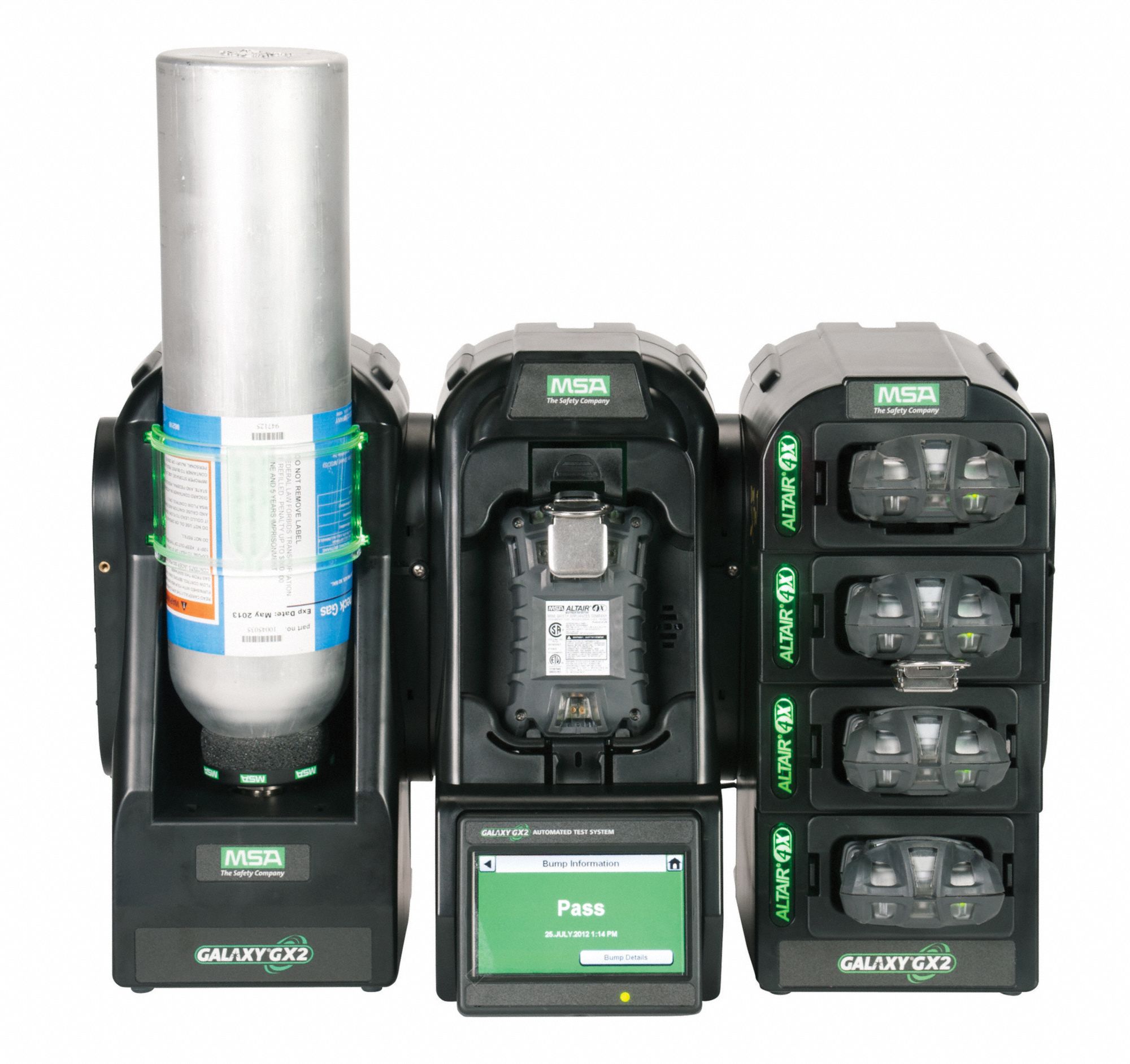 MSA Calibration Gas Cylinder Stand 24 in Dia, 6 in Lg, End Cap