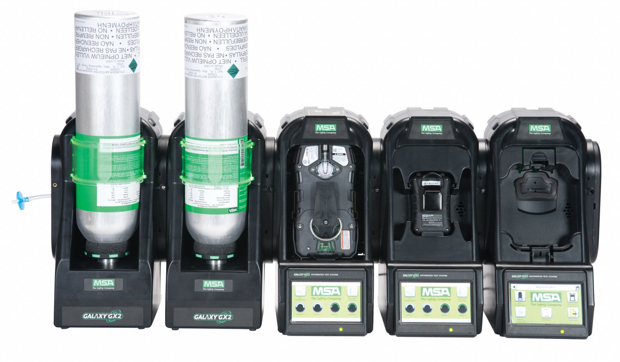 MSA Calibration Gas Cylinder Stand 24 in Dia, 6 in Lg, End Cap