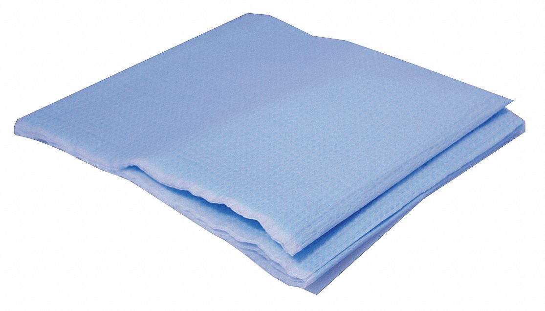 MEDSOURCE Emergency Blanket Emergency Blanket, Blue, Synthetic Fiber