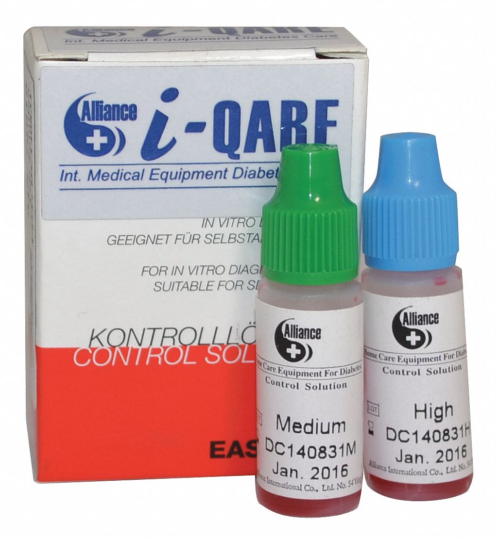 Glucose Test Solution Plastic