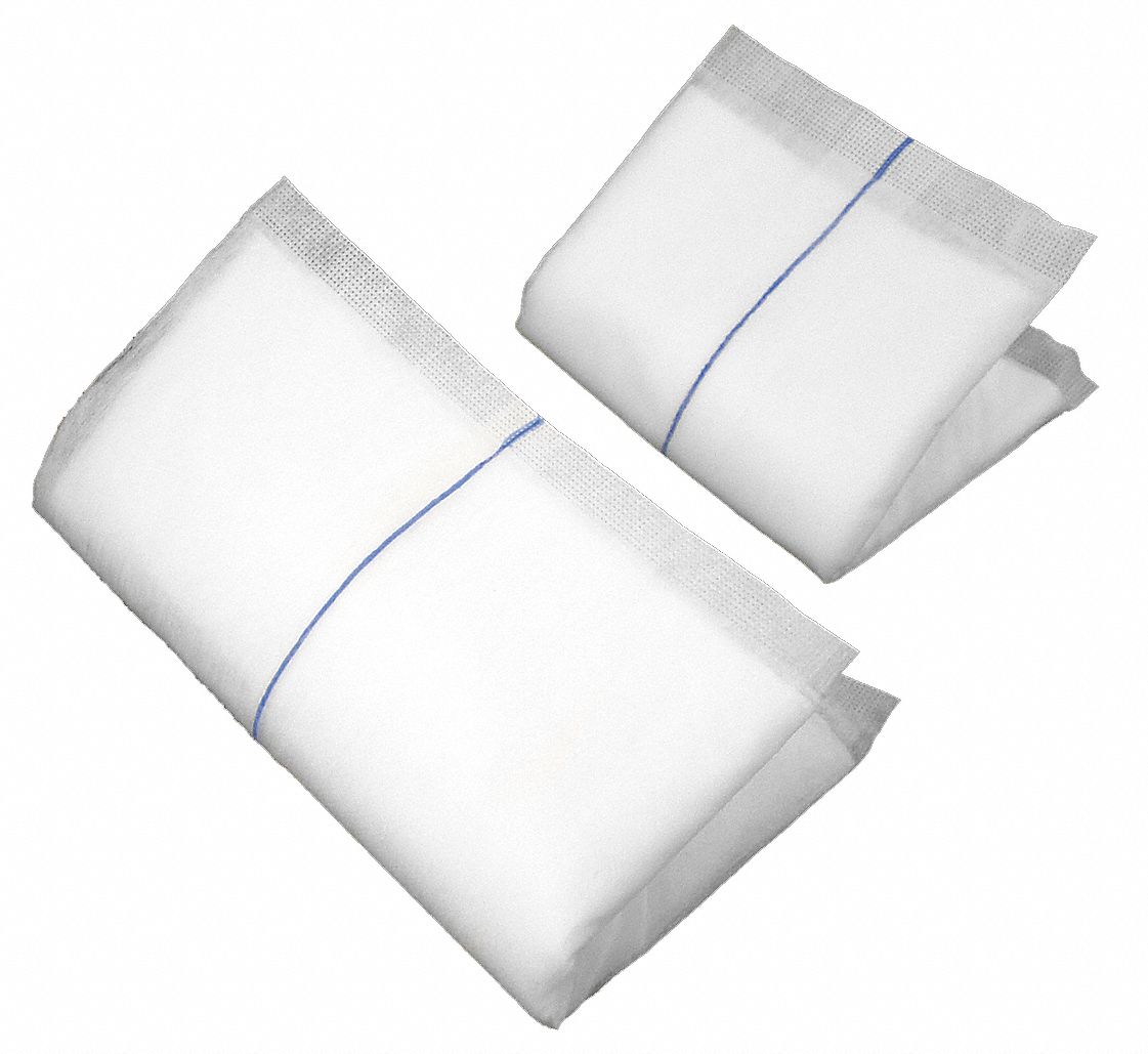 MEDSOURCE, Sterile, White, Abdominal Pads 23YH60MSABD8X10 Grainger