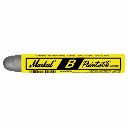 MARKAL, Oily Surfaces/Rough Surfaces, 17 mm Tip Wd, Paint Crayon 