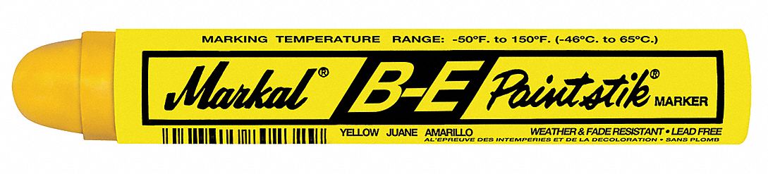 Paint Marker,11/16 In.,Yellow,PK12 PK 12 80621 eBay