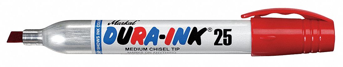 Permanent Ink Marker Red