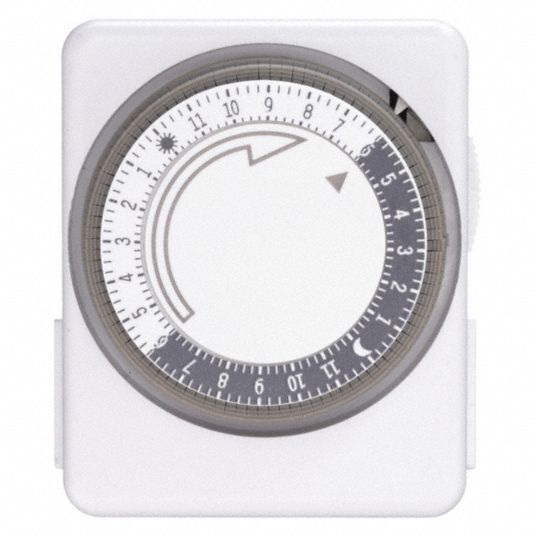 DAYTON, Mechanical, Indoor, Plug-In Timer - 23YU26|23YU26 - Grainger