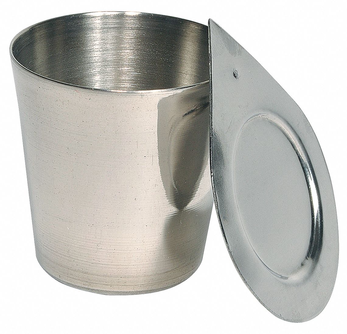 UNITED 47 mm Nickel Crucible with Lid 23YW83NCR050 Grainger