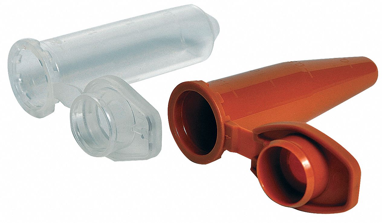 Polypropylene, 0.08 oz Nominal Capacity English, Microcentrifuge Tube