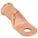 LUG, CRIMPABLE SIDE TERMINAL, CRIMP/SOLDER, COPPER, 4/0 GA, 3/8 IN STUD SIZE, STRAIGHT, 25 PK