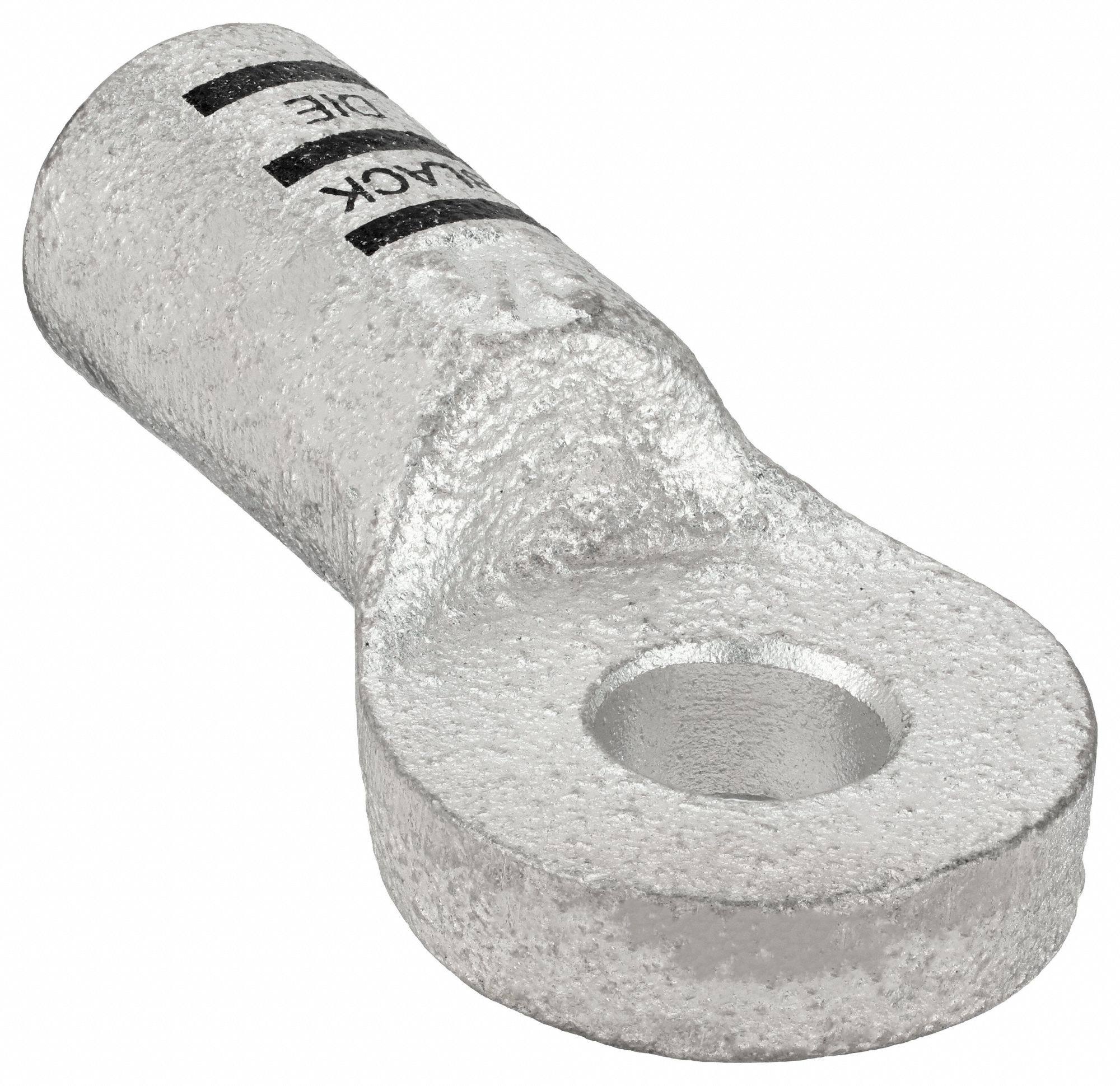 LUG, CRIMPABLE SIDE TERMINAL, CRIMP/SOLDER, TIN PLATED, 1/0 GA, BLACK, 3/8 IN STUD SIZE, 25 PK