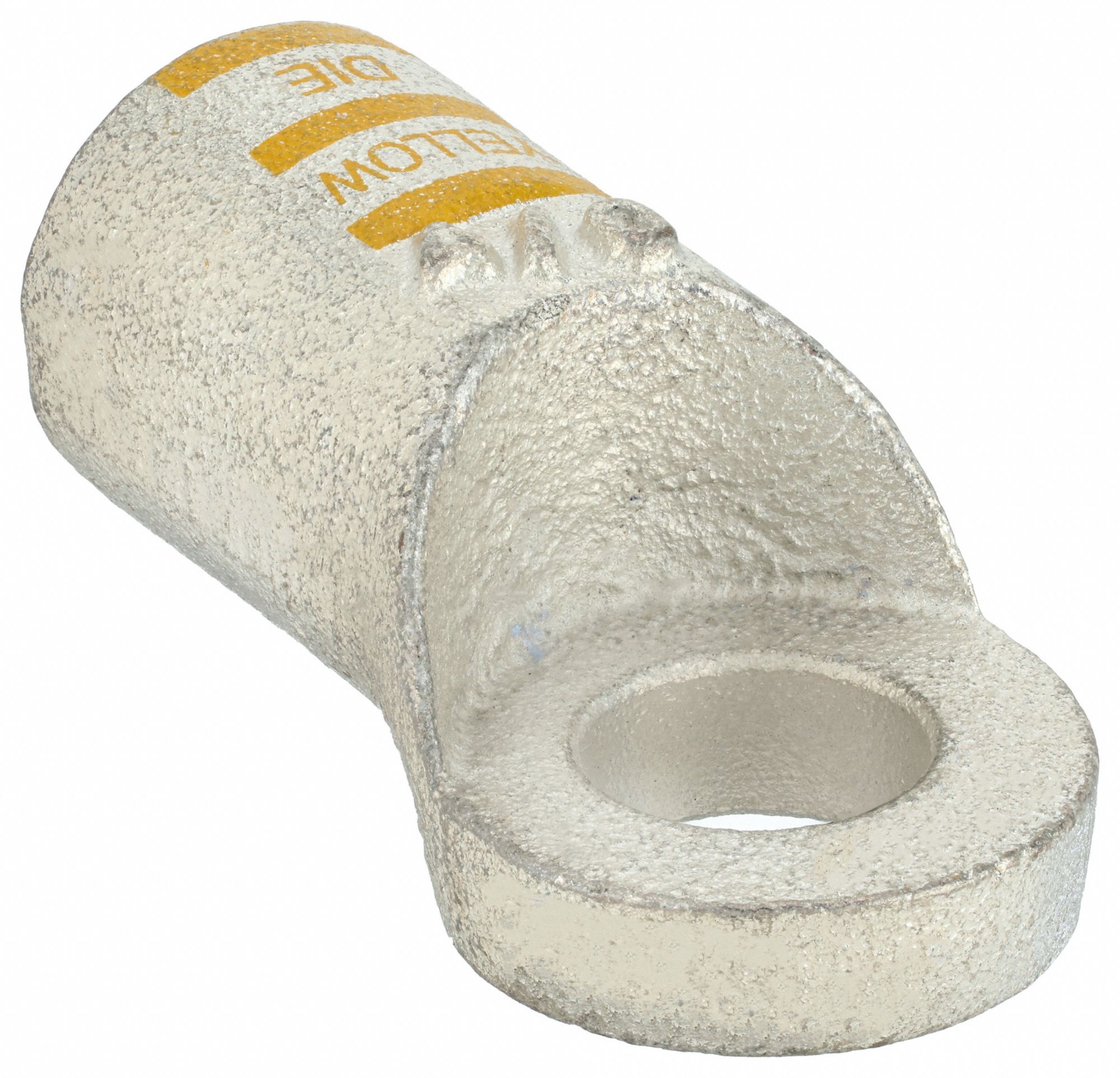 LUG, CRIMPABLE SIDE TERMINAL, CRIMP/SOLDER, TIN PLATED, 4/0 GA, YELLOW, 1/2 IN STUD SIZE, 5 PK