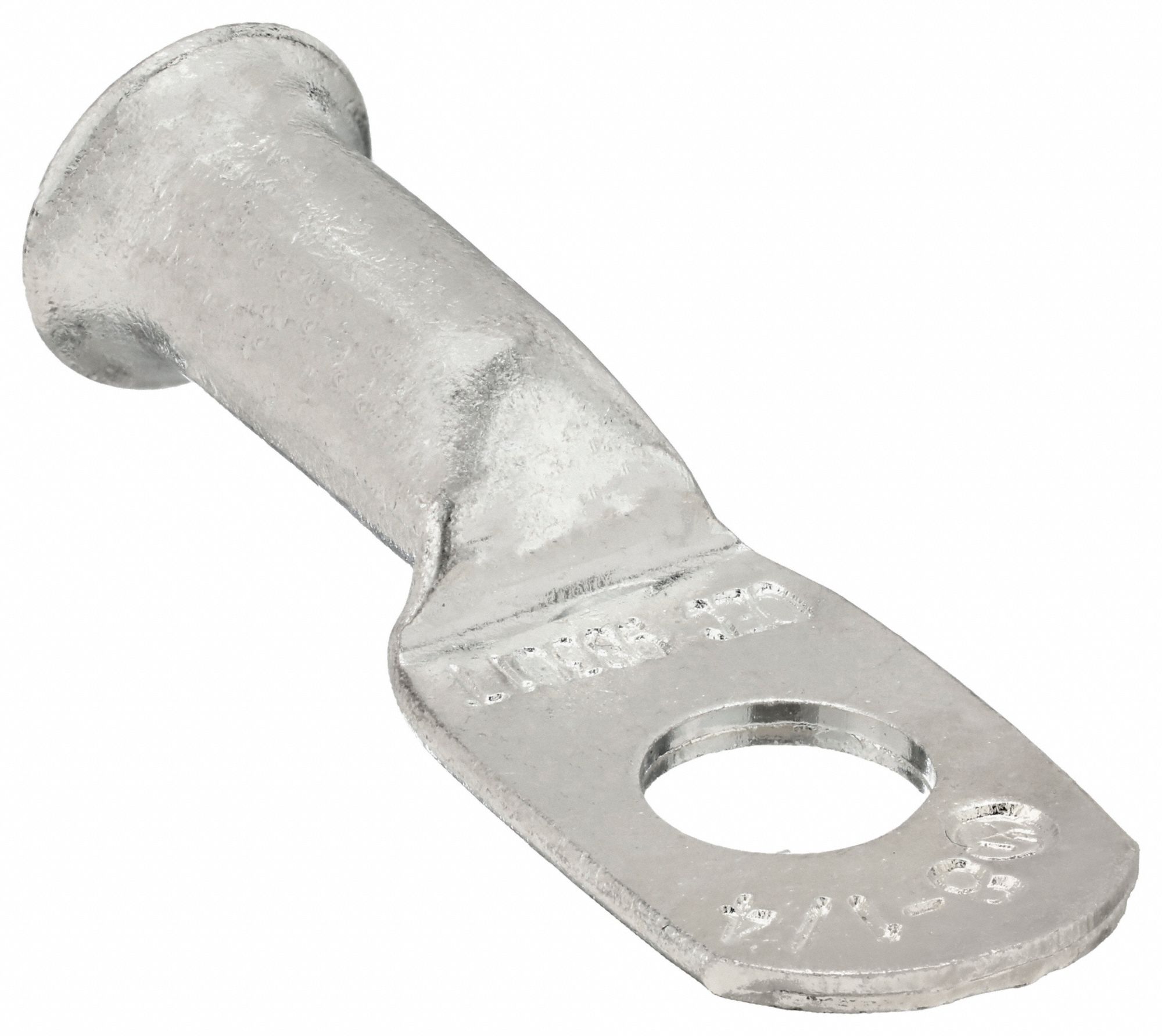LUG, CRIMPABLE SIDE TERMINAL, CRIMP/SOLDER, COPPER/TIN, 8 GA, RED, 1/4 IN STUD SIZE, 25 PK