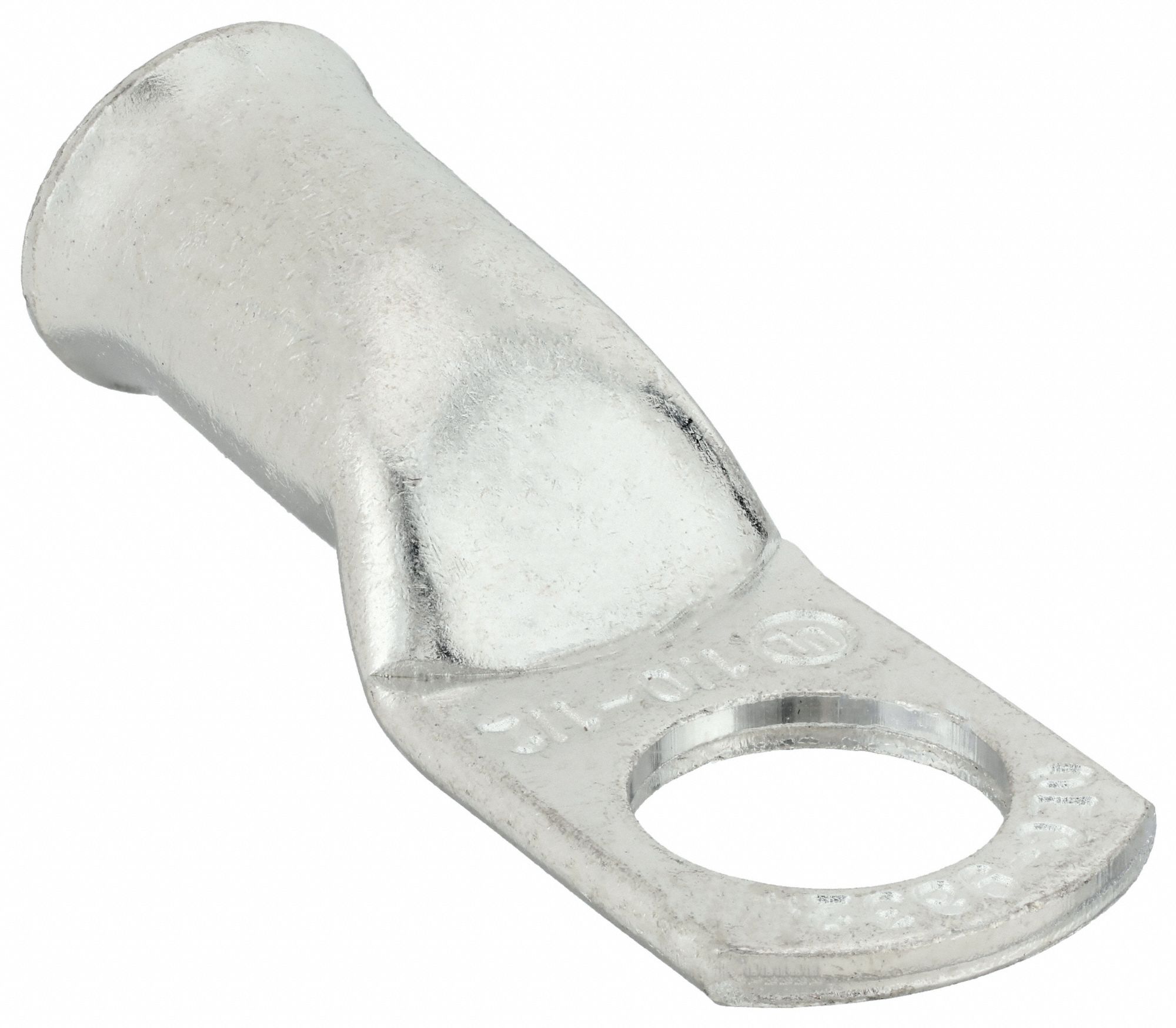LUG, CRIMPABLE SIDE TERMINAL, CRIMP/SOLDER, COPPER/TIN, 1/0 GA, 1/2 IN STUD SIZE, STRAIGHT, 25 PK