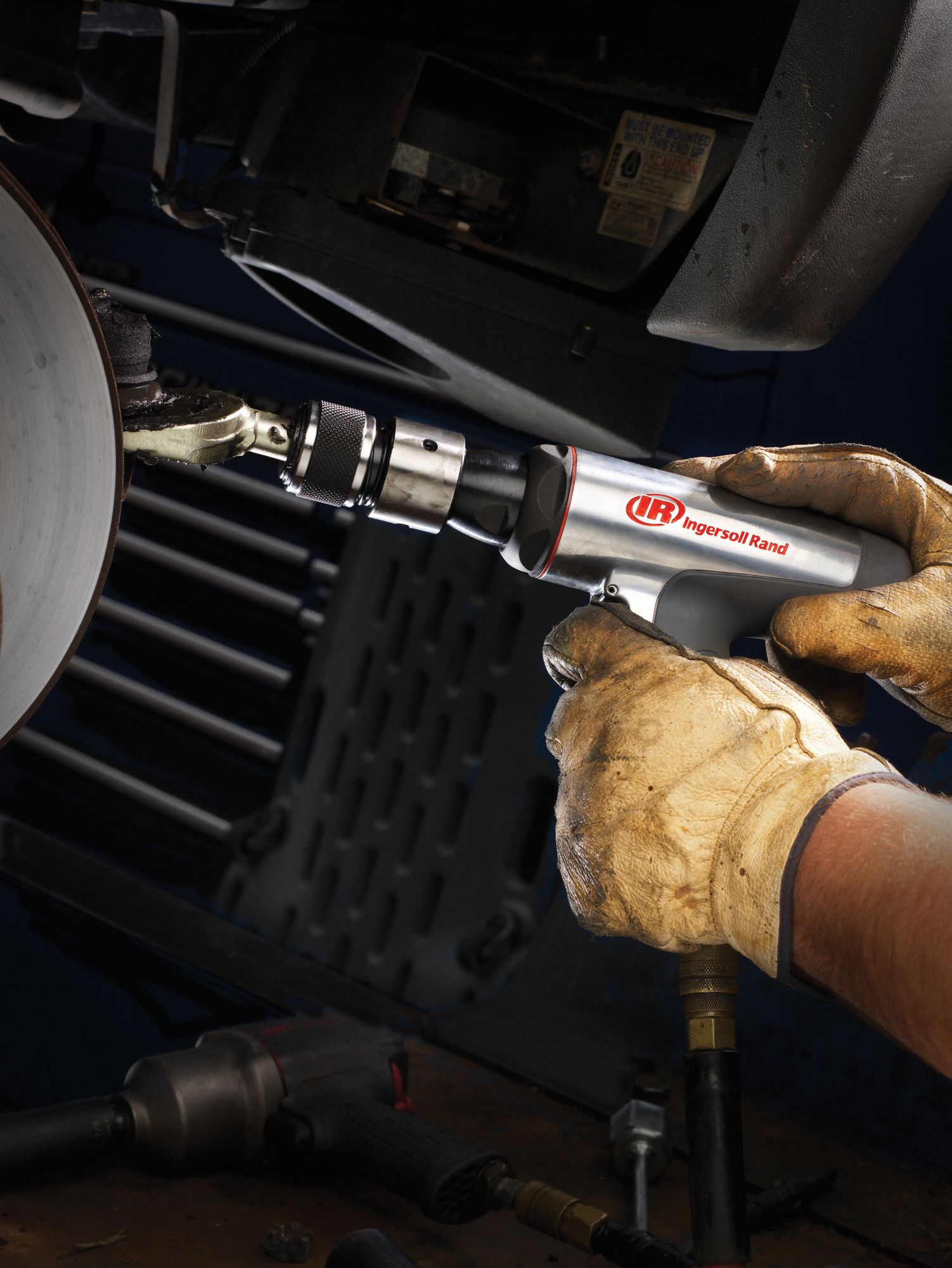 INGERSOLL RAND Air Hammer, Heavy Duty, 2 5/8 in Stroke Length, 1/4 in