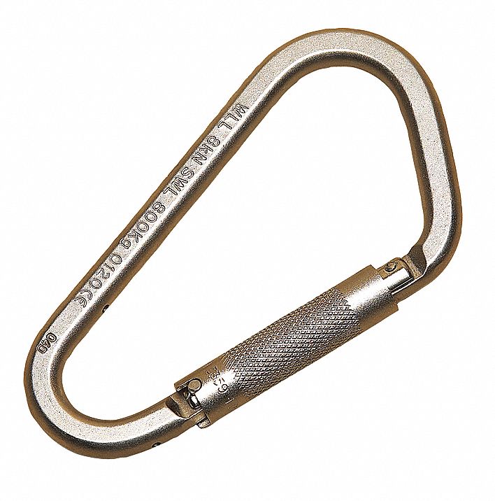 420 lb Wt Capacity, 2 in Gate Opening, Carabiner 23Z2582000300