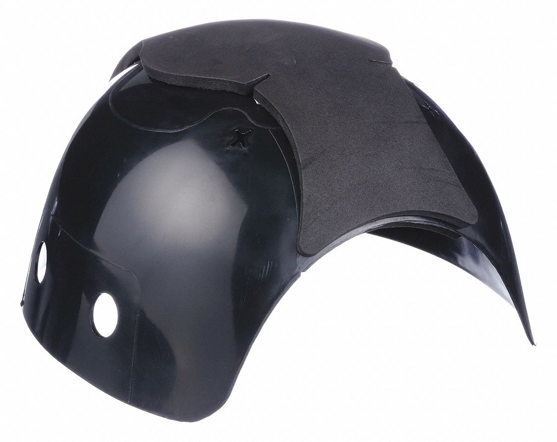 BUMP CAP INSERT, VENTED, INNER ABS, BLACK, SIZE 6¾ TO 7 3/8