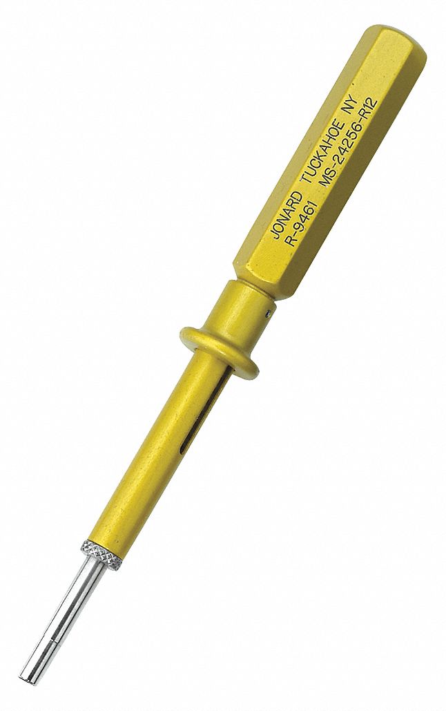 EXTRACTION TOOL, 6 IN TOOL LENGTH, 12 CONTACT SIZE, 1 PIN