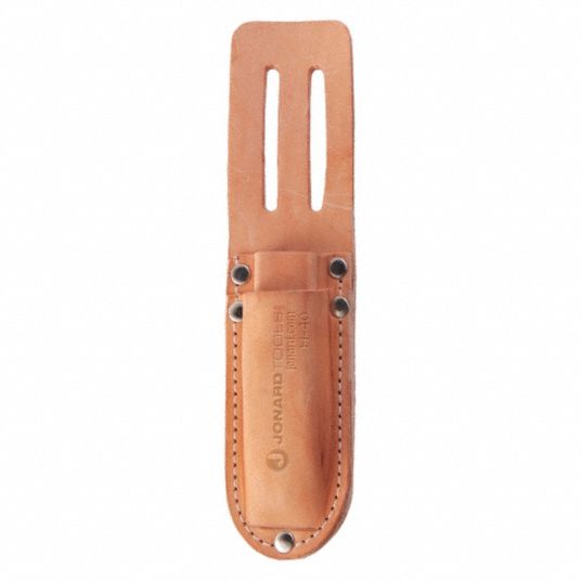 JONARD TOOLS Tool Holster: 2 Pockets, Compatible with Cable-Splicer  Knife/Electrician's Scissor