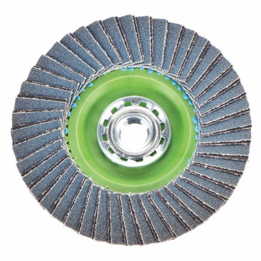 NORTON, Type 27, 4 1/2 in x 5/8"11, Flap Disc 23Z45366623399002