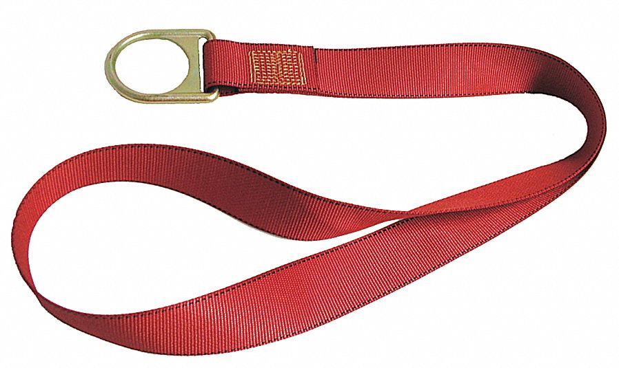 MSA CROSS ARM STRAP, 3 FT LENGTH, STEEL, POLYESTER, D-RING, TIE