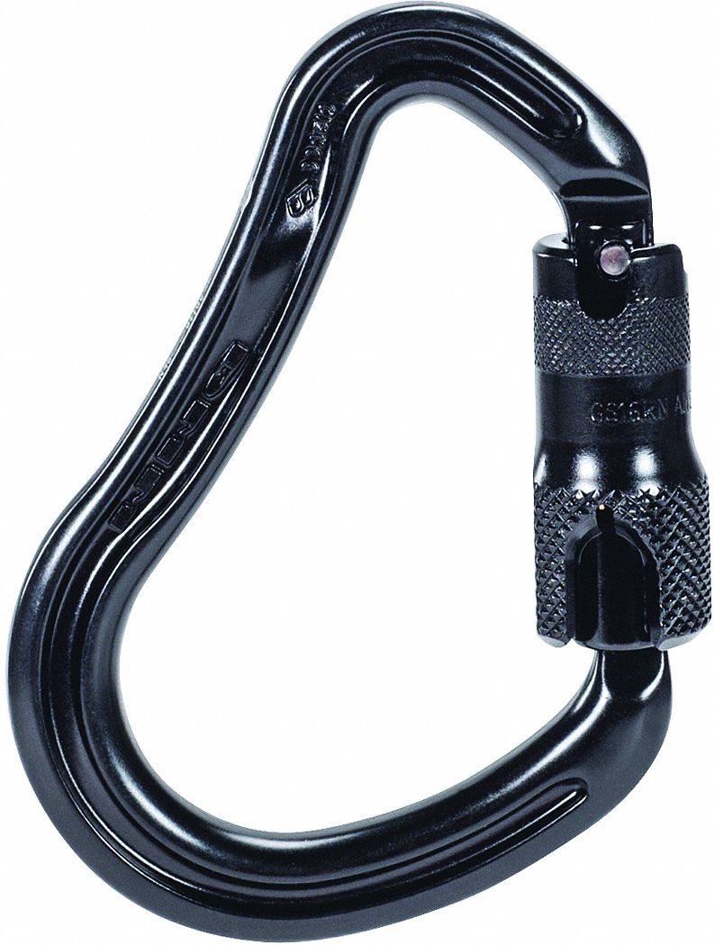 MSA, DoubleAction Twist Lock, Pear Shape, Carabiner 23Z857SRCA883