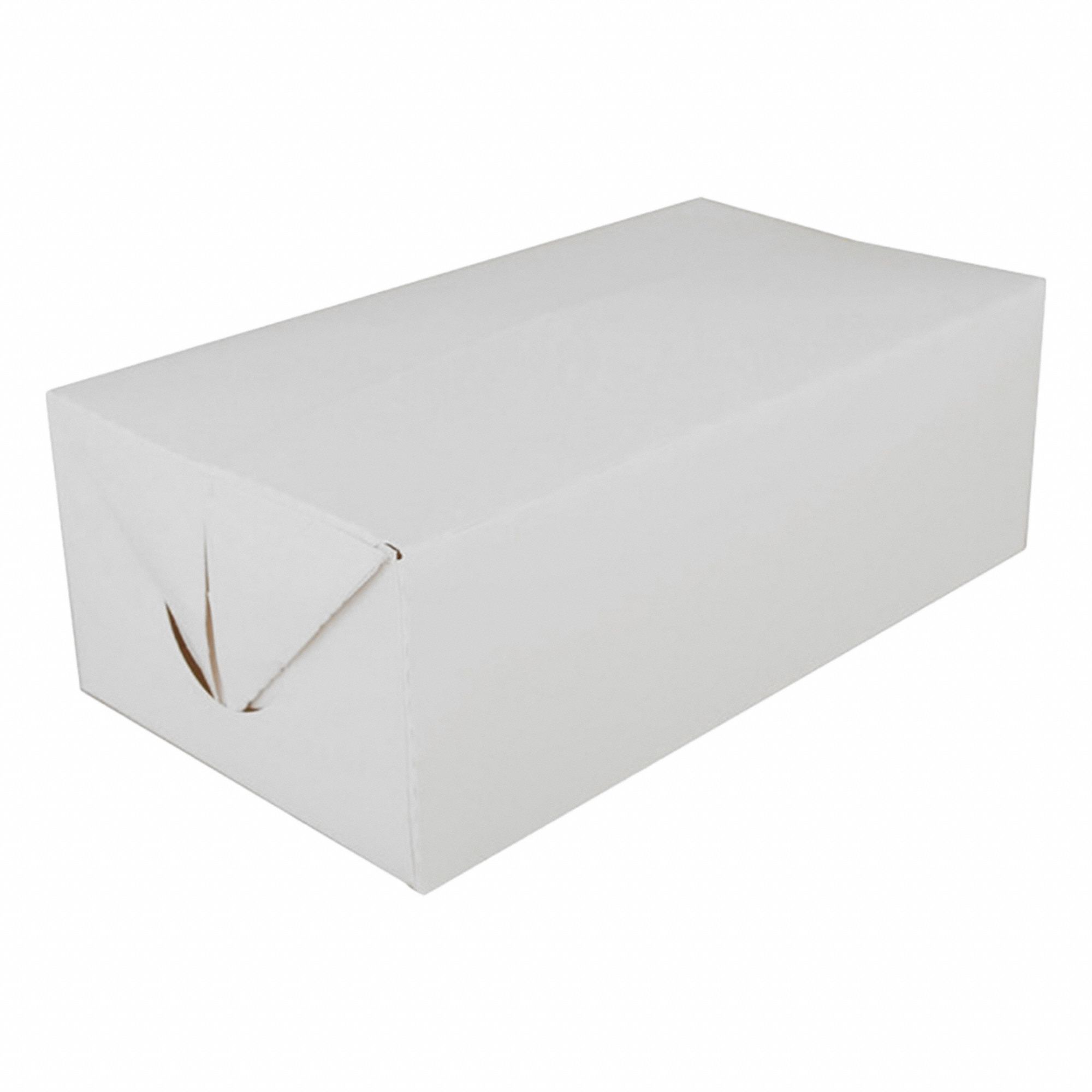 Disposable Carry-Out Food Container: 3 1/16 in Ht, 8 7/8 in Wd, 4 7/8 in Dp, 400 PK