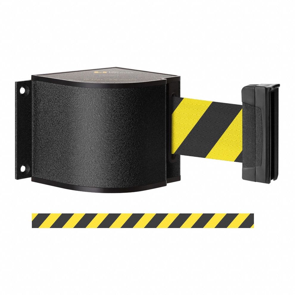 Retractable Belt Barrier, Textured