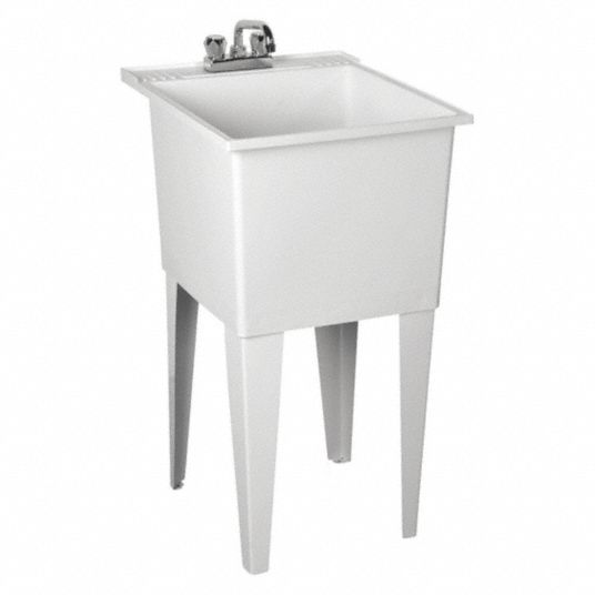 Laundry Tub-To-Go,PolyethyleneH - Grainger