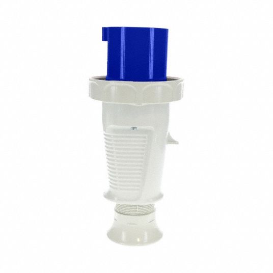 ERICSON, Blue/Gray, 250V AC, Pin and Sleeve Plug - 409WD1|4100P9W ...