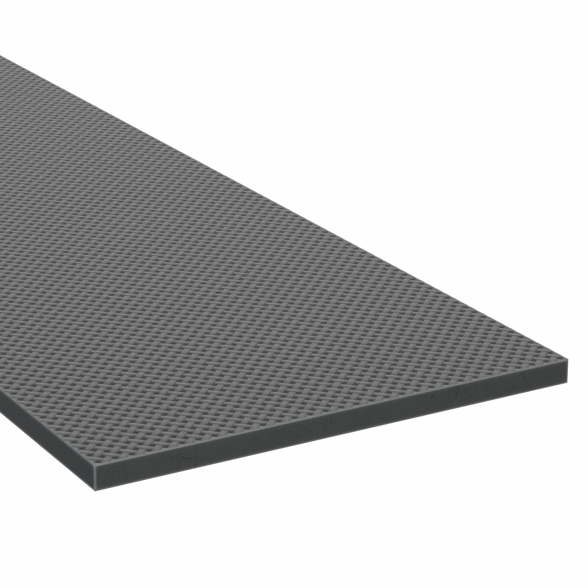 Rubber Sheet: Neoprene, Ultra Strength, 3/8 in Thick, 36 in x 36 in, Black, 70 Shore A Durometer