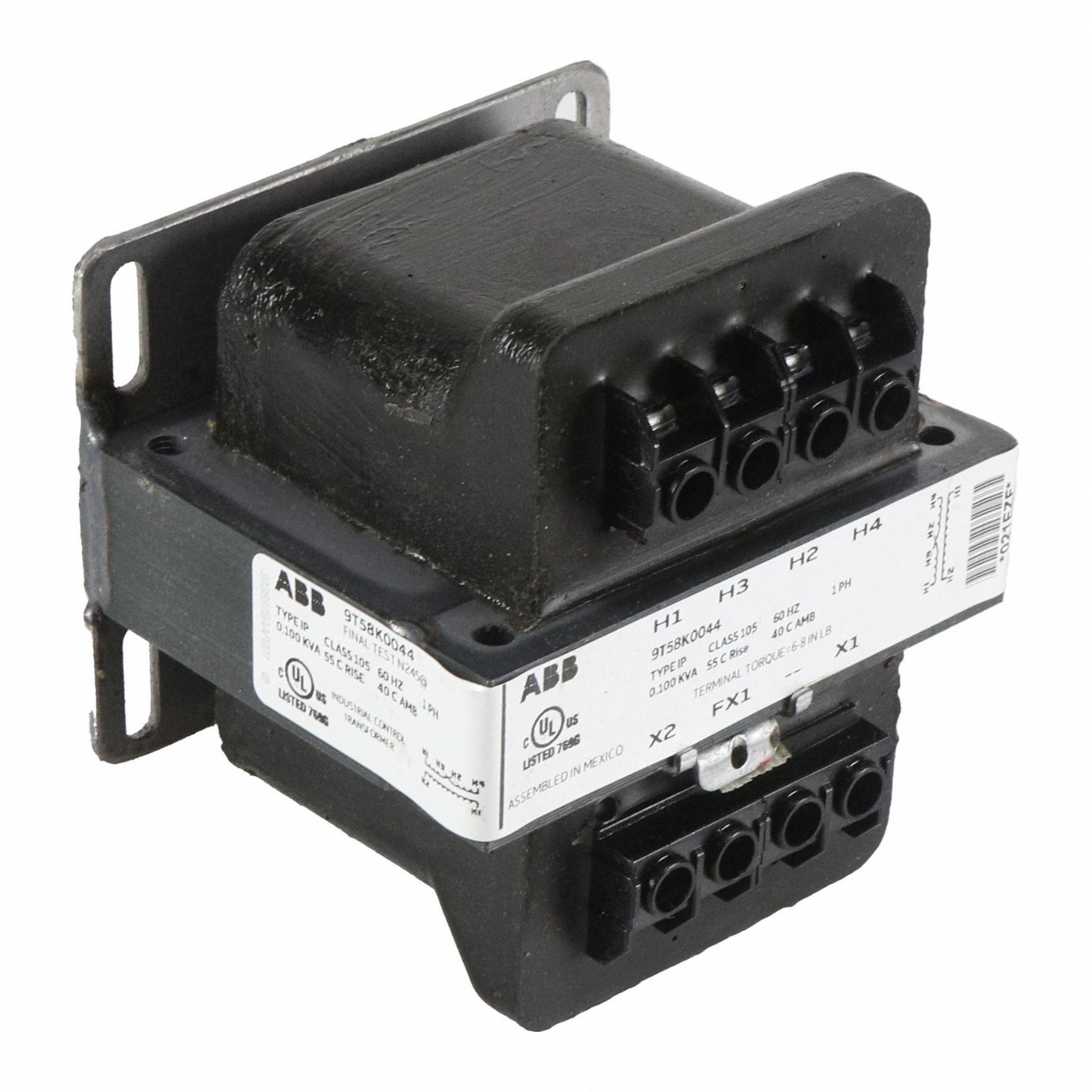 Transformer 240V-480Vpri 115Vsec 100Va