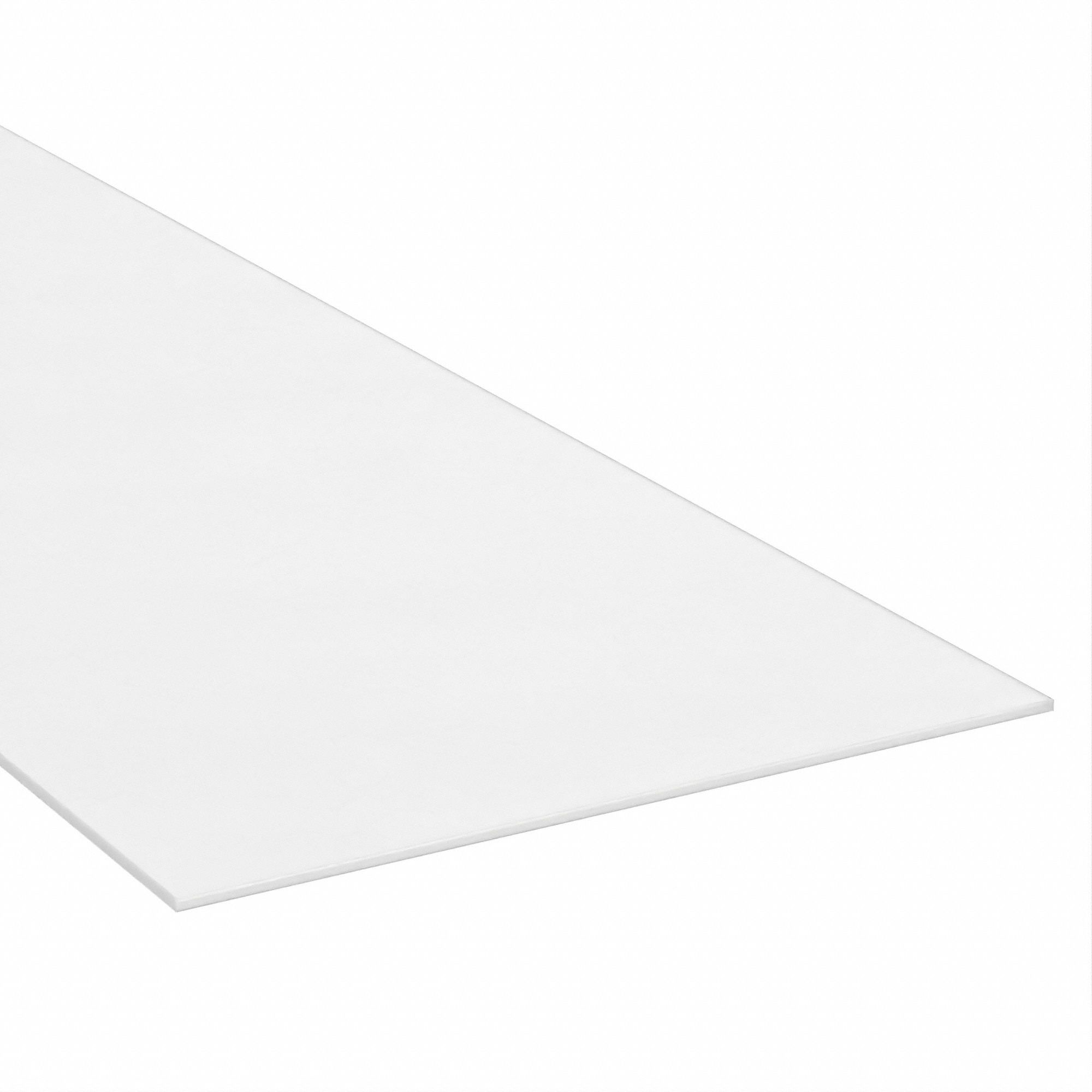 Rubber Sheet: Silicone, Food Grade, 1/16 in Thick, 12 in x 12 in, Colorless, 50 Shore A Durometer