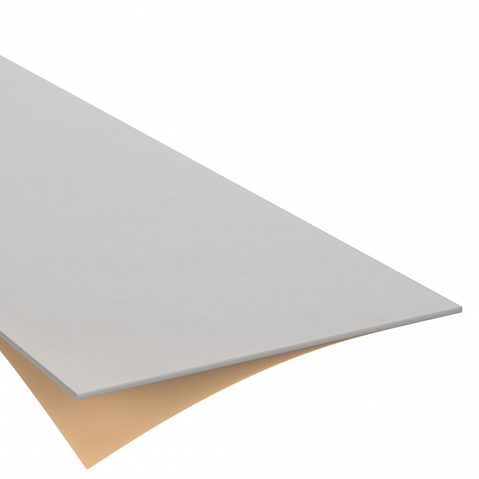Rubber Sheet: Silicone, Food Grade, 1/16 in Thick, 36 in x 36 in, Colorless, 50 Shore A Durometer