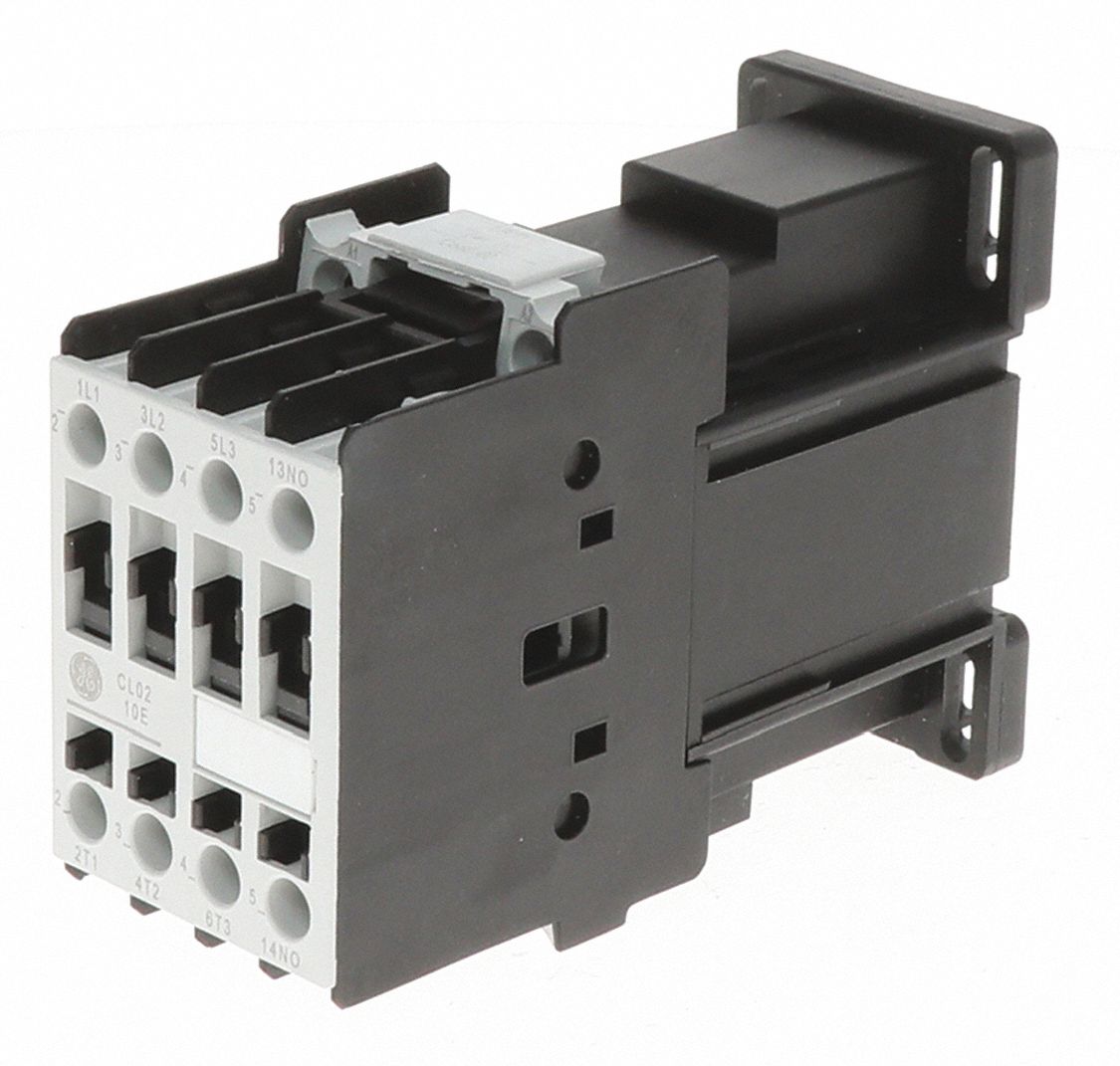 IEC Magnetic Contactor: 24 V DC Coil Volts, 32 A Full Load Amps-Inductive, 1NO