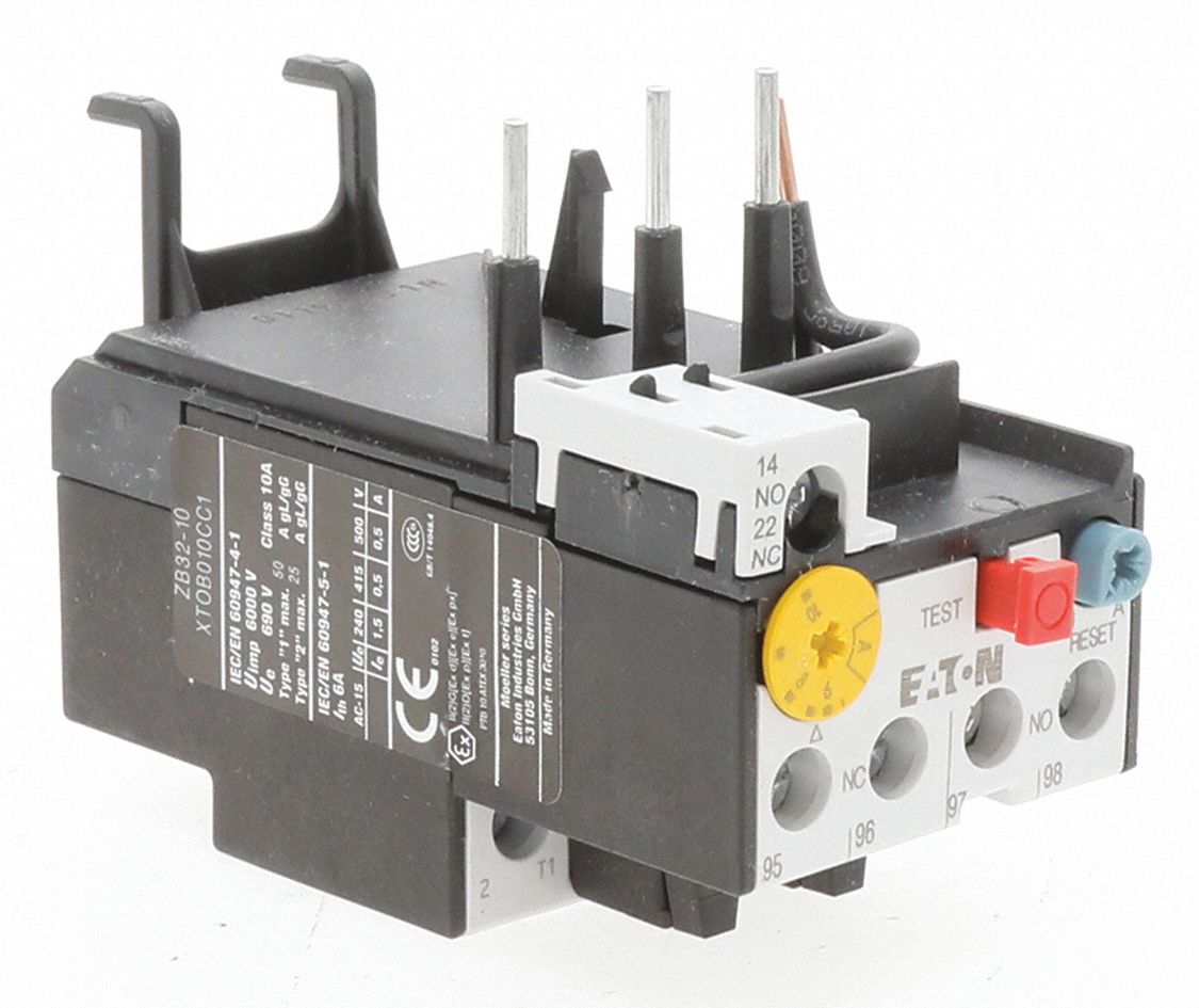 IEC Style Overload Relay: 6.0 to 9.0A, 10, 3 Poles, IEC Style Overload Relay