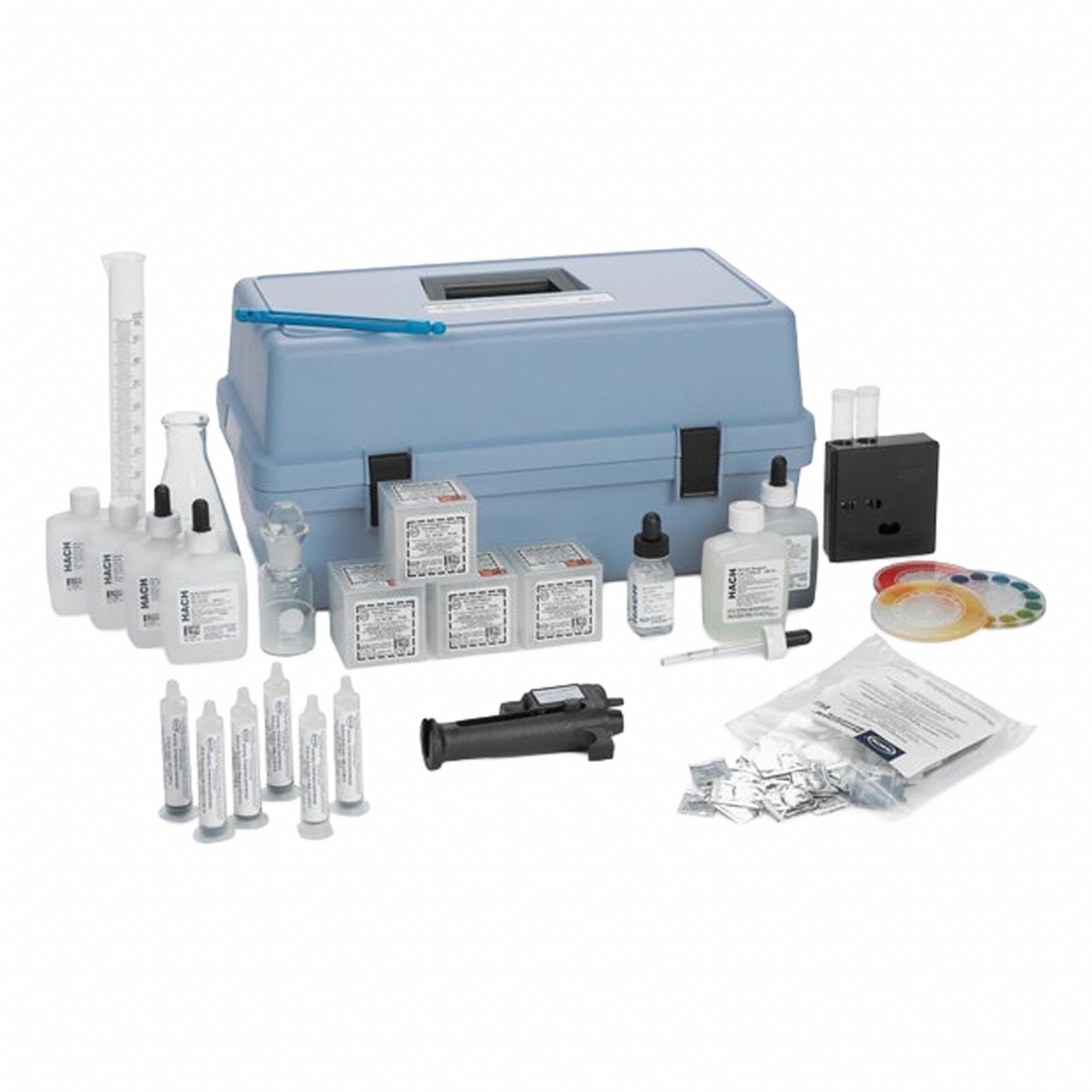 Ten-Parameter Test Kit: 10 Tests, 38 Pieces