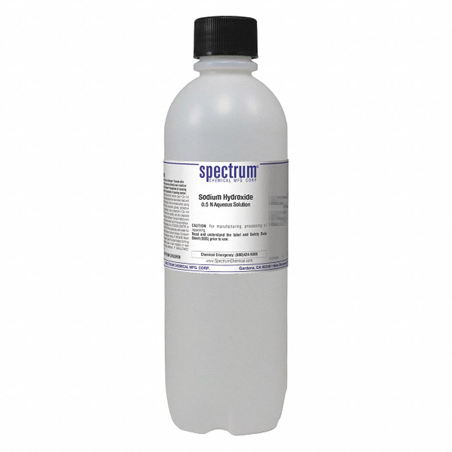 0.5 N, Plastic, Sodium Hydroxide, Aqueous Solution - 6WYL3|S-360-1LT