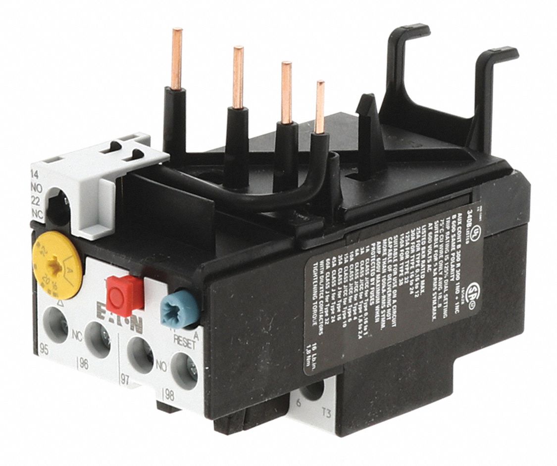 EATON, Thermal Protection, 3 Poles, IEC Overload Relay 243X93