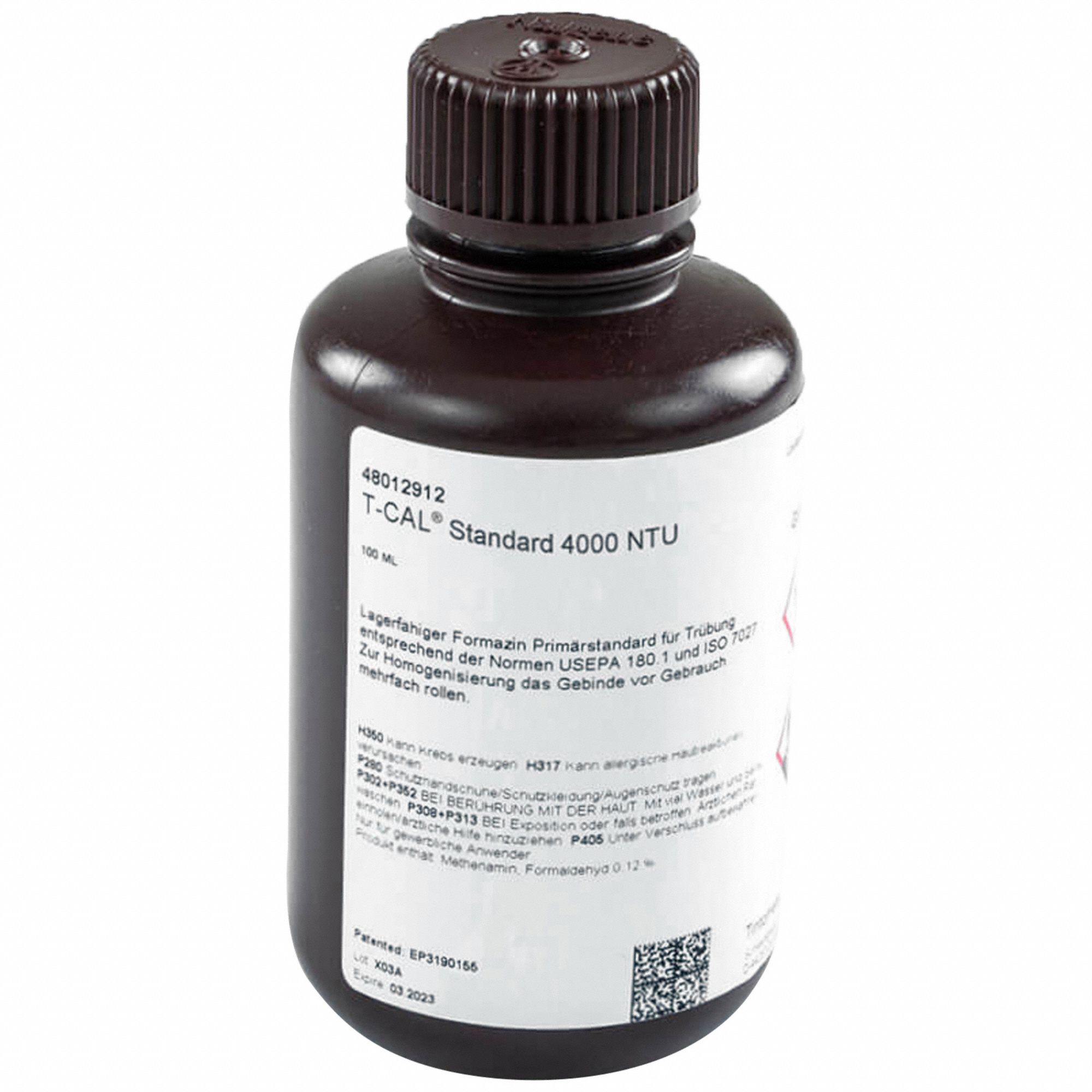 LOVIBOND, Turbidity, 7.5 pH, Water Testing Solution 800WU1FORMAZIN