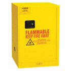 FLAMMABLES SAFETY CABINET, COUNTERTOP, 12 GALLON, 23 X 18 X 35 IN, YELLOW