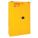 FLAMMABLES SAFETY CABINET, STANDARD, 45 GALLON, 43 X 18 X 66½ IN, YELLOW, DOUBLE