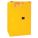 FLAMMABLES SAFETY CABINET, STANDARD, 90 GALLON, 43 X 34 X 66½ IN, YELLOW, DOUBLE